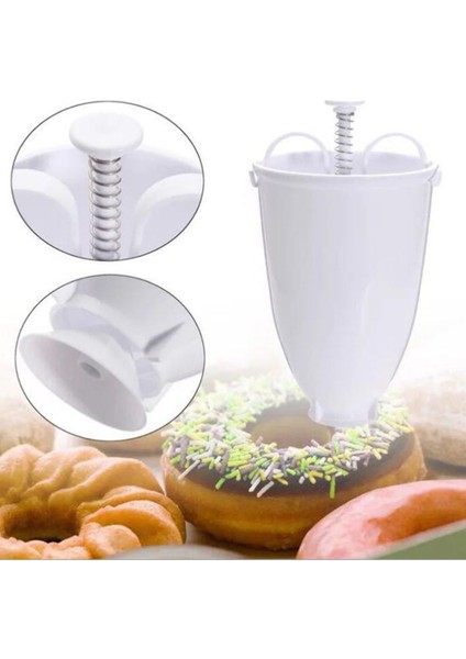 Dıy Donut Donut Hamur Makinesi Makine Kılavuzu Dispenser Mutfak Msansil Aracı (Yurt Dışından) modelleri