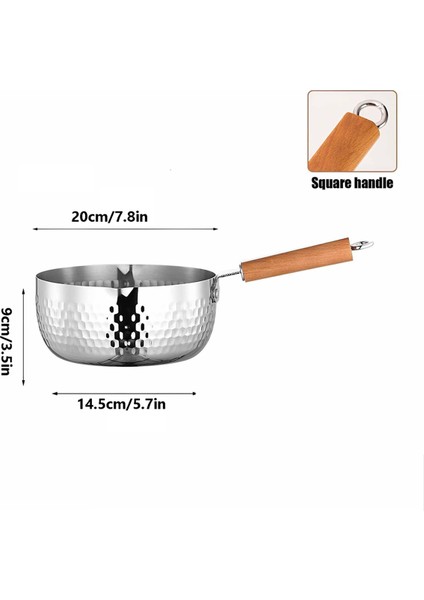 Paslanmaz Çelik Güveç Dökme Spout ile Çok Amaçlı Güveç Kanca ile Masif Ahşap Sap Pişirme Tenceresi (Yurt Dışından) fiyatları