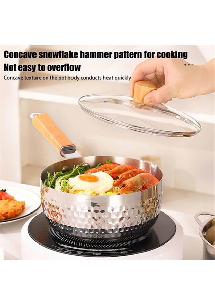 Paslanmaz Çelik Güveç Dökme Spout ile Çok Amaçlı Güveç Kanca ile Masif Ahşap Sap Pişirme Tenceresi (Yurt Dışından) fırsatları