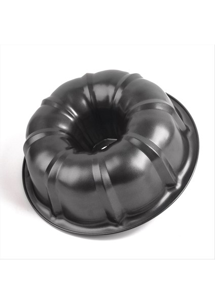 9 5 Inç Yapışmaz Kek Tavası Ağır Hizmet Tipi Karbon Çelik Yivli Tüp Yuvarlak Kek Pişirme Tavası Jello Jelatin Chocoflan (Yurt Dışından) modelleri