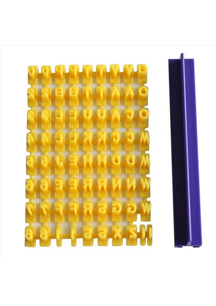 2x Alfabe Mektup Numarası Çerez Pres Damgası Ezdan Kesici Aletleri Fondan Diy Aracı Kurabiye Süslemeleri (Yurt Dışından) fiyatları