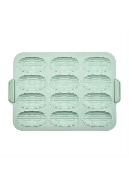Silikon Kalıp Pişirme Kalıp Ekmek Pişirme Tepsisi Yapışmaz Kek Küfü Tavan Tavan Pişirme Aracı 12 Şebeke Pasta Kalıp (Yurt Dışından)