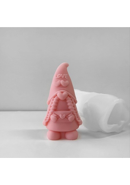 Sevgililer Günü Serisi Cüce 3D Silikon Kalıp Diy Mum Alçı Süsleme Kalıbı Aşk Cnomes El Yapımı Sabun Yapımı (Yurt Dışından) fiyatları
