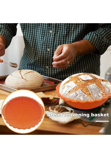 Silikon Ekmek Prova Sepeti Yapışmaz Hamur Mayası Ekmek Fermantasyonu Için Ideal Temel Mutfak Ekmeği Yapım Aracı B (Yurt Dışından) fırsatları
