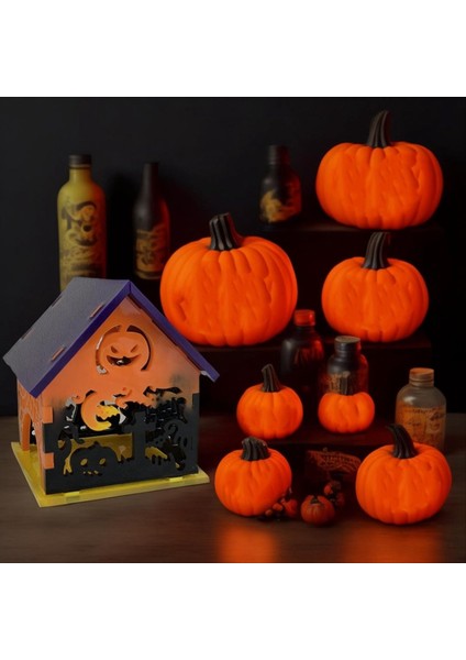 Cadılar Bayramı Kabak Ev Reçine Kalıpları Kabak Epoksi Reçine Kalıpları Cadılar Bayramı Kabak Komik Silikon Kalıplar (Yurt Dışından) fırsatları