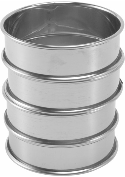 Çift Haddelenmiş Tart Halkaları Ingiliz Muffin Halkaları Profesyonel Crumpet Halkaları Seti 8 (Yurt Dışından) fiyatları