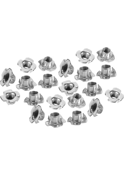 100PCS M8 Metal Esir T Fındık Pronged Tee Fındık Metrik (Yurt Dışından) modelleri