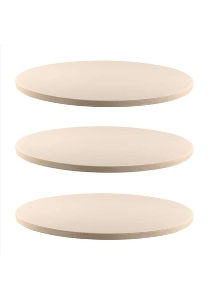 3x 12 Inç Seramik Pizza Taş Pizza Fırın Taş/ Tavası Izgara ve Fırın Için - Termal Dayanıklı Dayanıklı ve Güvenli (Yurt Dışından)