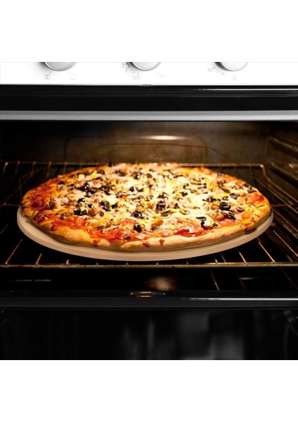 3x 12 Inç Seramik Pizza Taş Pizza Fırın Taş/ Tavası Izgara ve Fırın Için - Termal Dayanıklı Dayanıklı ve Güvenli (Yurt Dışından) modelleri