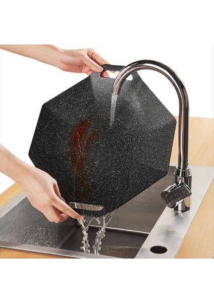 Taşınabilir Kore Barbekü Pan Plakası Tıbbi Taş Sekizgen Yapışmaz Pişirme Tepsisi Koreli Çok Fonksiyonlu Barbekü Tepsisi (Yurt Dışından) fiyatları