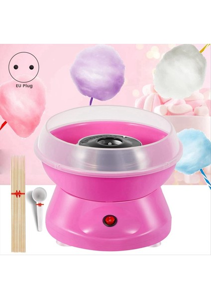 Çocuklar Için Pamuk Şeker Makinesi Mini Elektrikli Pamuk Şeker Makinesi Ev Kids Partisi Için Sıçrama Koşullu Plakalı Ab Fiş (Yurt Dışından) fiyatları