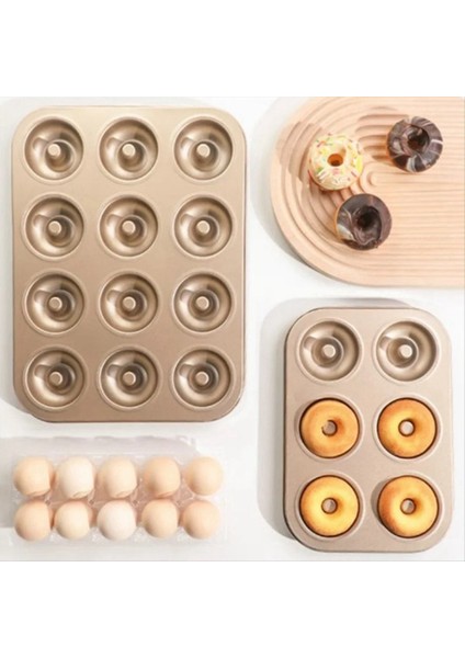 Delikler Çörek Kek Kalıp Diy Çikolata Pasta Tatlı Çörek Çörek Pişirme Kalıbı El Yapımı Eşyalar 12 Su Bardağı Siyah (Yurt Dışından) fiyatları