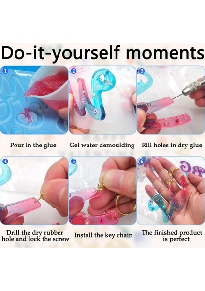 Delikli Harf Anahtarlık Kalıbı Epoksi Reçine Için Büyük Harf Kalıp Reçinesi ve Anahtarlık Yapımı Için Aksesuarlar (Yurt Dışından) modelleri