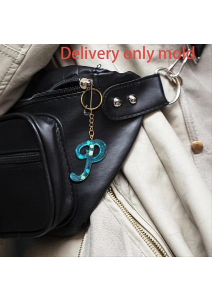 Delikli Harf Anahtarlık Kalıbı Epoksi Reçine Için Büyük Harf Kalıp Reçinesi ve Anahtarlık Yapımı Için Aksesuarlar (Yurt Dışından) fırsatları