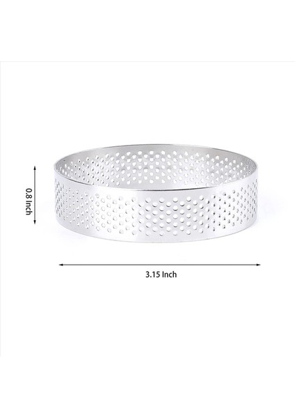 36 Paket Yuvarlak Tart Halkası Mousse Halkaları Paslanmaz Çelik Isıya Dayanıklı Delikli Köpek Halkaları Metal Yuvarlak Halka Kalıp (Yurt Dışından) modelleri