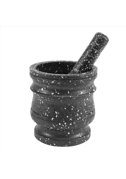 Granit Desen Havaneli Set Taş Bitki Baharat Öğütücü Katı Öğütücü Pişirme Seti (Yurt Dışından) fiyatları