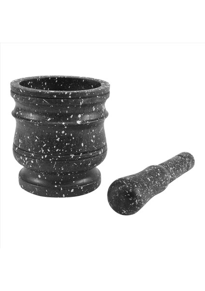 Granit Desen Havaneli Set Taş Bitki Baharat Öğütücü Katı Öğütücü Pişirme Seti (Yurt Dışından) modelleri