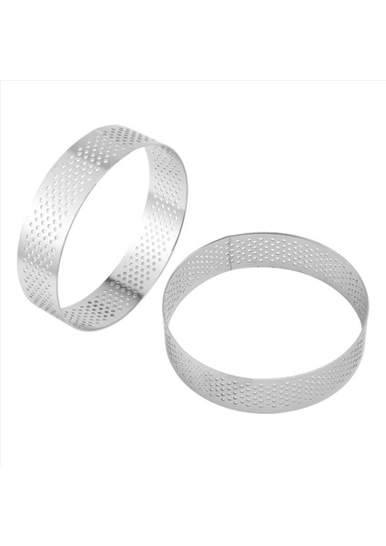 30 Paket Paslanmaz Çelik Tart Halkaları Isıya Dayanıklı Delikli Kek Köpüğü Kek Halkası Kalıbı Yuvarlak Kek Pişirme Aletleri (Yurt Dışından) fiyatları