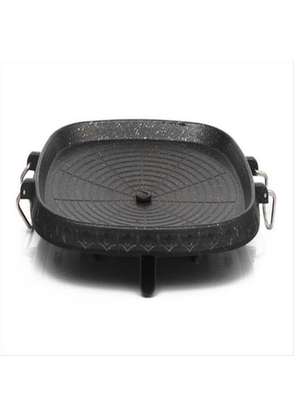 Kore Barbekü Izgara Pan Kore Tarzı Kare Barbekü Tabak Taş Taşınabilir Gaz Sobası Barbekü Izgara Ev Açık Yemek Pişirme (Yurt Dışından) fiyatları