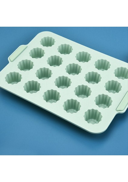 Silikon Kalıp Pişirme Kalıp Ekmek Pişirme Tepsisi Yapışmaz Kek Kalıp Tavaları Ekmek Pişirme Aracı 20 Izgara Jöle Kalıp (Yurt Dışından) modelleri