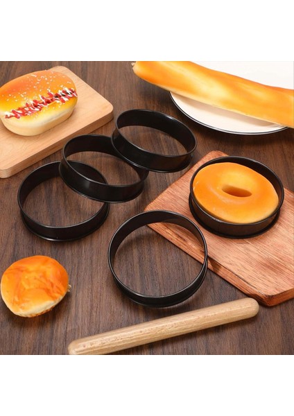 16 Pcs Crumpet Yüzükler Stack 4 Inç Paslanmaz Çelik Ingiliz Muffin Halkaları Yuvarlak Çift Haddelenmiş Tart Halkaları Pişirme Için (Yurt Dışından) indirimleri