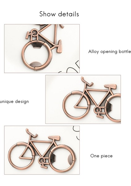 24 Pcs Düğün Partisi Si Si Için Bisiklet Şişesi Açıcı Metal Bira Şişesi Açıcı Parti Ler (Antika Bronz) (Yurt Dışından) modelleri