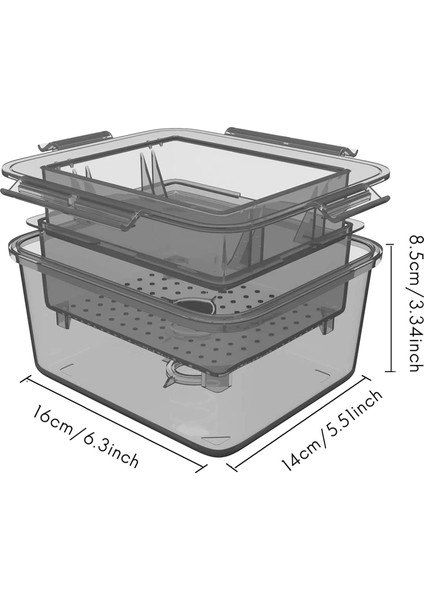 2x Dıy Plastik Tofu Pres Kalıp Ev Yapımı Tofu Kalıp Soya Fasulyesi Curd Tofu Peynir Bezi ile Kalıp Mutfak Yemek Gri (Yurt Dışından) fiyatları