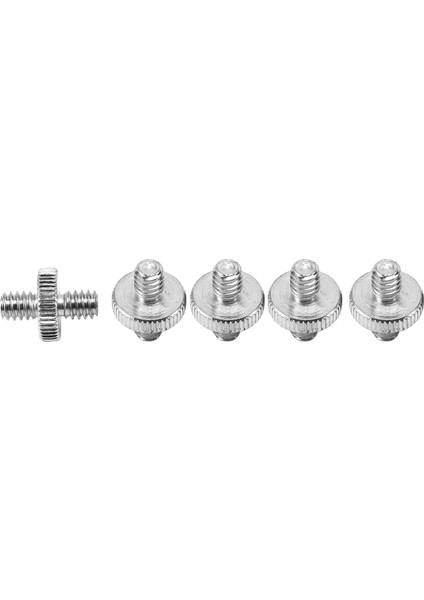 5 Adet 1/4 Inç Erkek Ila 1/4 Inç Erkek Metal Dişli Vida Adaptörü Tripod Vidalı Vidalı Vidalı Vidalı Vida Omuz Teçhizatı Için Dslr Kamera Işık Standı Kamera Kafesi (Yurt Dışından)