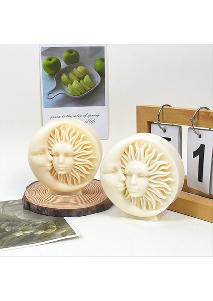 Güneş Tanrıçası Mum Silikon Kalıp Ay Tanrıça Yüz Mum Silikon Kalıp Sabun Kek Çikolatalı Kalıp Reçine Alçı Kalıp (Yurt Dışından) modelleri