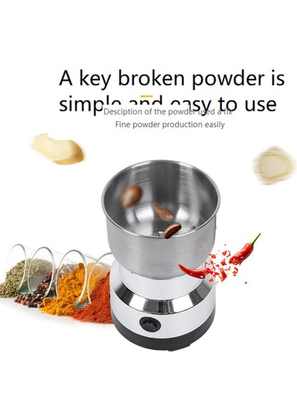 Elektrikli Fasulye Öğütücü Kahve Tozu Makinesi Ab Fişi Için Elektrikli Boyasal Öğütücü Taşınabilir Kahve Çırpıcı (Yurt Dışından) fiyatları