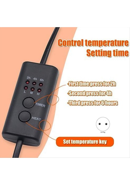 Zamanlayıcı ve Kapaklı Reçine Isıtma Pedi Kiti Reçine Kürleme Pedi Anahtar Zincirler Için Epoksi Kurutma Pedi Dıy Meraklıları Ab Fişi (Yurt Dışından) fırsatları