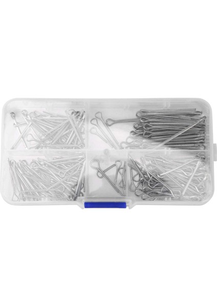 175PC Split Pins Cotter Fixings Set Çeşitli Boyutlar Çinko Kaplama Çelik Sabit Kasa (Yurt Dışından)