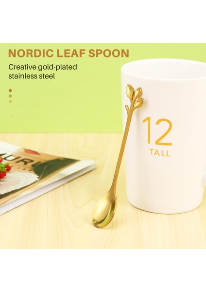 Dondurma Çay Karıştırma Kaşıkları Retro Tatlı Demitasse Espresso Scoons Çatal Teşheri Mutfak Sofra Takımları 1 Set 8 Parça (Yurt Dışından) fiyatları