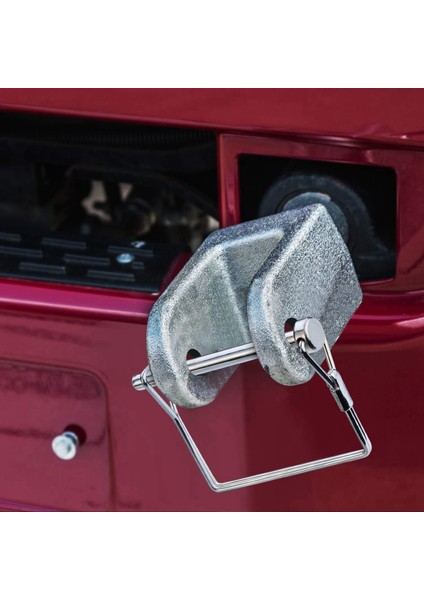 20 Adet Mil Kilitleme Pimi Güvenlik Kuplör Pimi 1/4 Inç Çapında 2 Şekil Kare ve Kemer (Gümüş) (Yurt Dışından) fırsatları