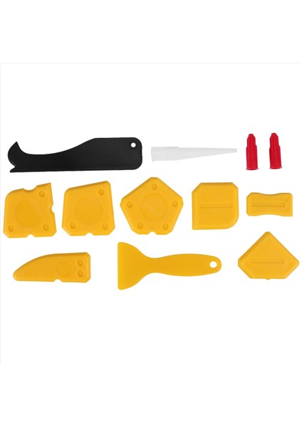 12 Adet Kalifiktirme Alet Kiti Silikon Sızdırmazlık Maddesi Kaplama Aracı Harç Kazıyıcı Kalafat Çıkarıcı ve Kalafat ve Kalafat Kapakları (Yurt Dışından) fiyatları