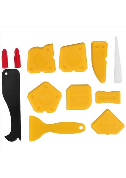 12 Adet Kalifiktirme Alet Kiti Silikon Sızdırmazlık Maddesi Kaplama Aracı Harç Kazıyıcı Kalafat Çıkarıcı ve Kalafat ve Kalafat Kapakları (Yurt Dışından) modelleri