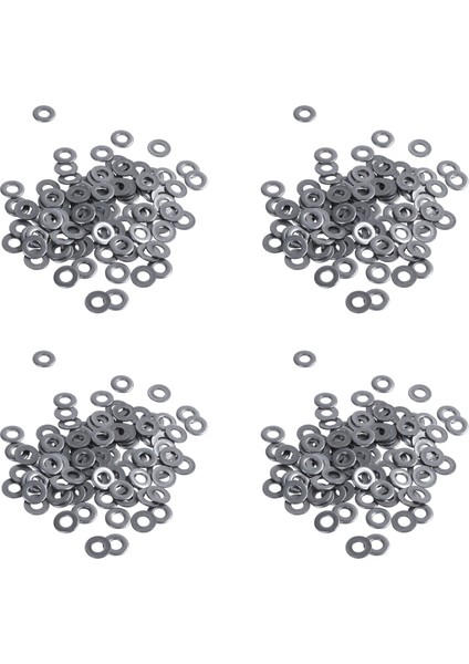 400 Pcs M3 3 mm Metrik 304 Paslanmaz Çelik Düz Yıkamacı (Yurt Dışından)