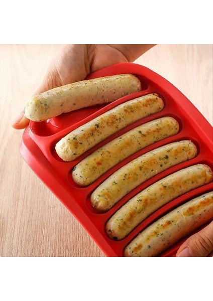 Silikon Sosis Yapıcı Kalıp Diy Silikon El Yapımı Hamburger Hot Dog Kalıp Yeniden Kullanılabilir Mutfak Aksesuarları Gadget (Yurt Dışından) fiyatları