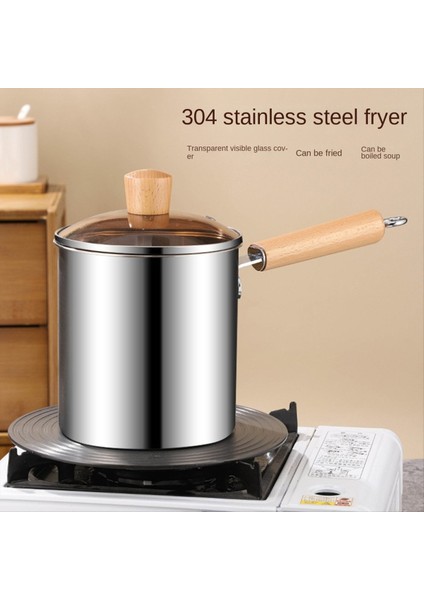 Çok Amaçlı Kızartma Tenceresi Tutamaklı Süt Tenceresi Paslanmaz Çelik Fritöz Fritöz Pişirme Tenceresi Tavan Tavası Küçük Pot (Yurt Dışından) fiyatları