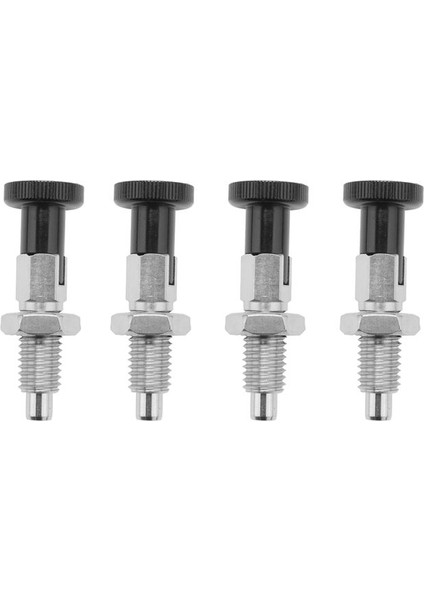 4x M10 Paslanmaz Çelik Kendinden Kilitleme Endeksi Piston Pimi Piston Pim Konumu Yerleştirme Için Kafa Bölmesi Için Kafa Kilitleme Fonksiyonu (Yurt Dışından)