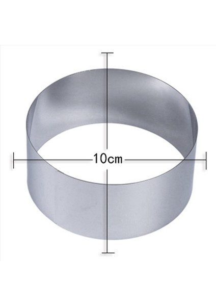 2x 4/6/8 Inç Yuvarlak Kek Kalıbı Paslanmaz Çelik Pişirme Alet Kek Halkası Seti Bisküvi Kesici Ingilizce Çırpma Yüzüğü Diy Tart Halka (Yurt Dışından) modelleri