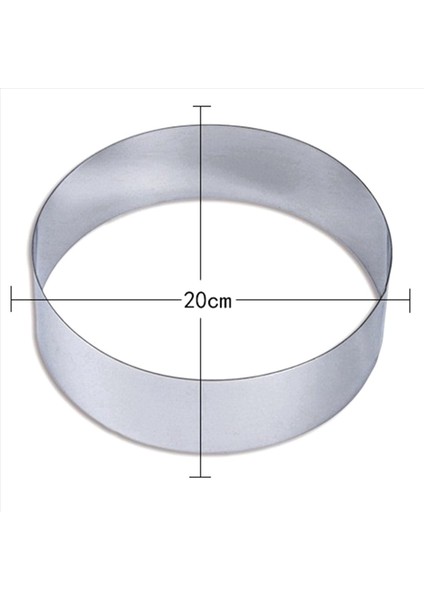 2x 4/6/8 Inç Yuvarlak Kek Kalıbı Paslanmaz Çelik Pişirme Alet Kek Halkası Seti Bisküvi Kesici Ingilizce Çırpma Yüzüğü Diy Tart Halka (Yurt Dışından) fırsatları
