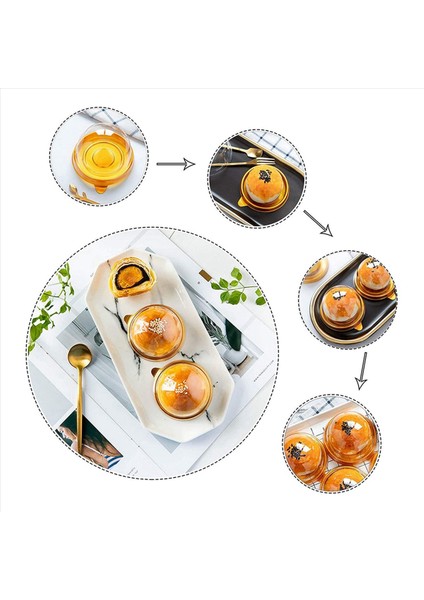 500 Adet Temiz Plastik Mini Cupcake Kutusu Yuvarlak Cupcake Mooncake Tatlı Konteyner Kutusu Kurabiyeleri Kubbe Kutusu (Yurt Dışından) modelleri