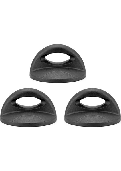 3pcs Evrensel Pot Kapağı Yedek Düğmeleri Isıya Dayanıklı Tava Kapağı Tutma Kolları (Yurt Dışından)