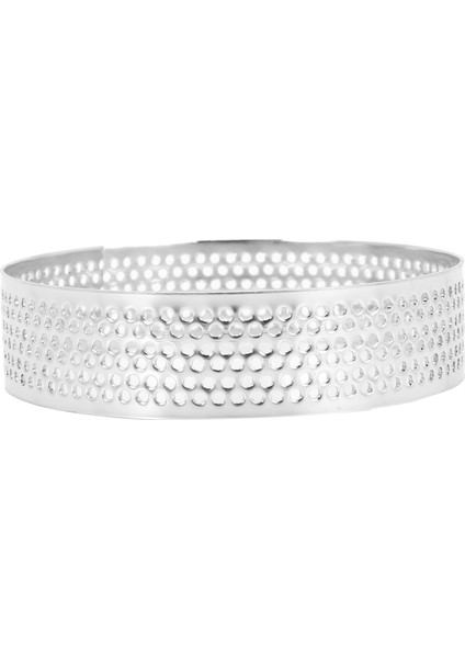 15 Pcs Dairesel Gözenekli Tart Halkası Alt Tower Pasta Kek Kalıp Pişirme Aletleri Isı Dayanıklı Deligarlı Kek Muse Halkası (Yurt Dışından) indirimleri