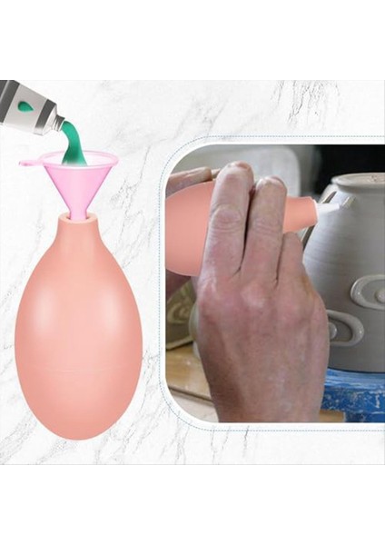 Seramik Alet Malzemeleri Seramik Hassas Aplikatör Kaydırıcı Seramik Sır Sıkma Şişesi 3 Oz Kil Alet Seti (Yurt Dışından) modelleri