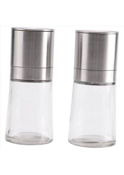 Tuz ve Karabiber Öğütücü Seti Biber Değirmeni ve Tuz Değirmeni Doldurulabilir Paslanmaz Çelik ve Tıknaz Cam Biber Değirmeni Öğütücü (Yurt Dışından) fiyatları