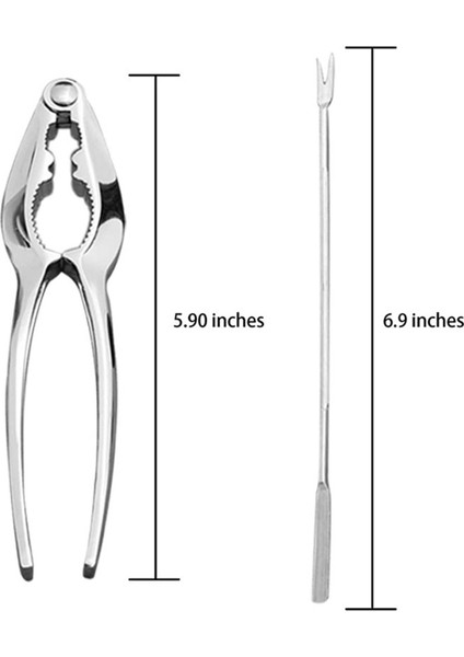 Deniz Ürünleri Aletleri Set 20 Adet Fındık Krakerleri Deniz Ürünleri Açıcı Araç Seti 8 Pcs Yengeç Krakerleri ve 12 Pcs Deniz Ürünleri Çatalları (Yurt Dışından) fiyatları