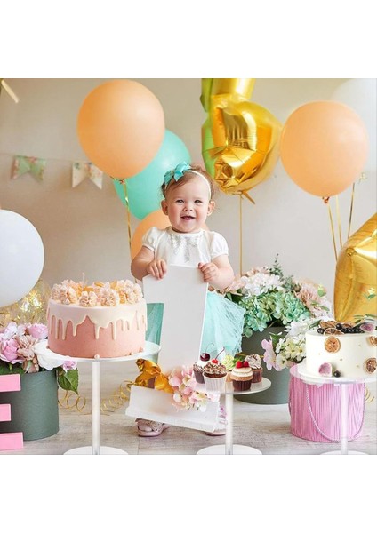 3pcs Tatlı Masa Yuvarlak Kek Için Açık Akrilik Kek Standı Cupcake Candy Ekran Parti Dekorasyon Düğünü (Yurt Dışından) fırsatları