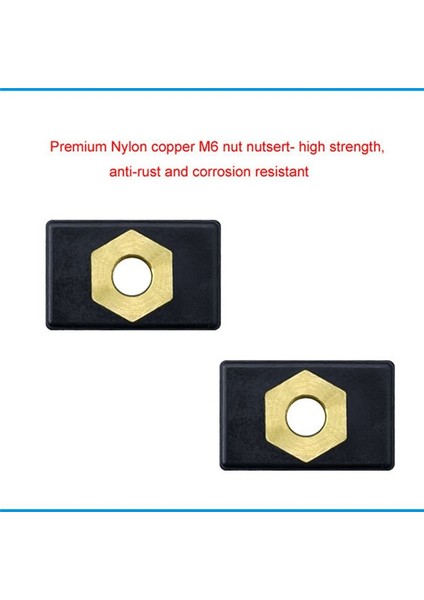 8pcs Kayak Yan Montaj Slayt Raylı Kaydırıcılar Balık Tutma Çubuk Kutup Tutucu Montaj Tabanı Sürgülü Somun (Yurt Dışından) modelleri